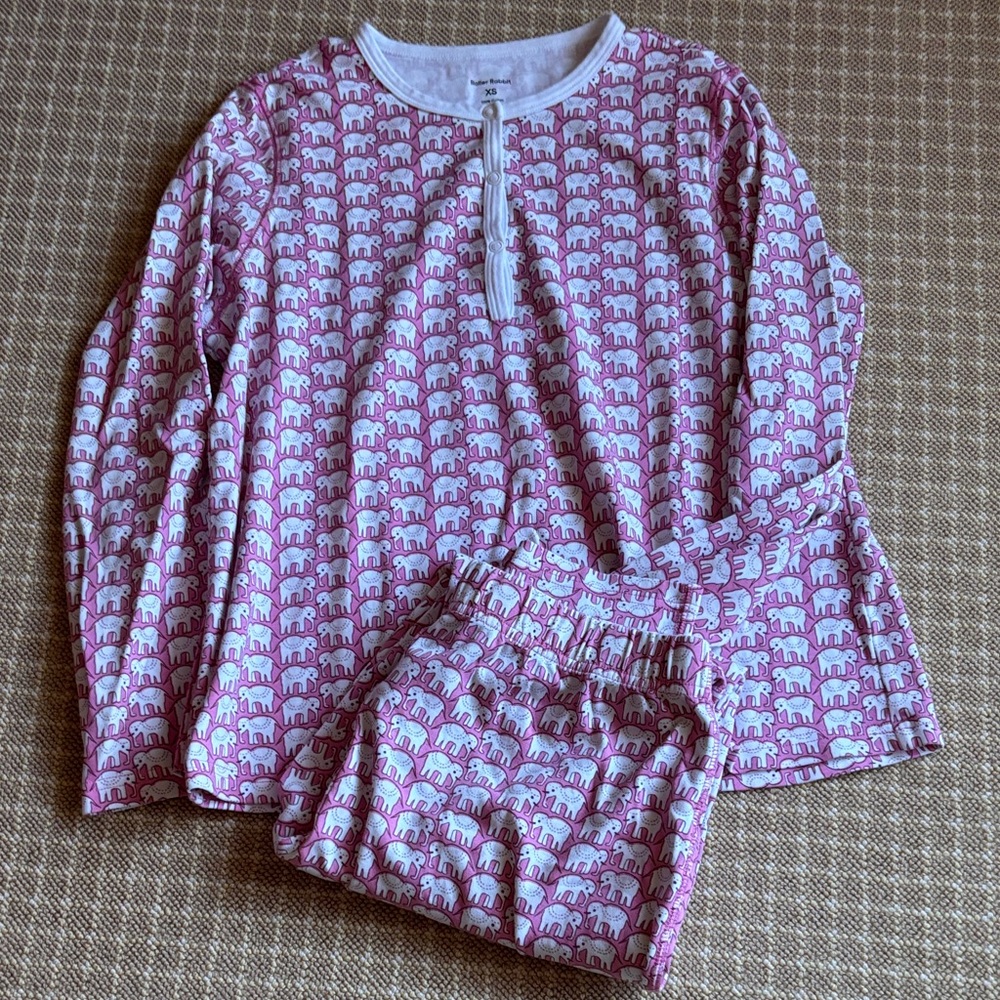 Roller Rabbit long sleeve pajamas